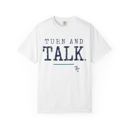 Turn and Talk Teacher Shirt | Classroom Discussion Tee | Teacher Type