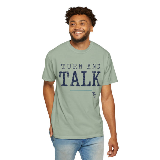 Turn and Talk Teacher Shirt | Classroom Discussion Tee | Teacher Type