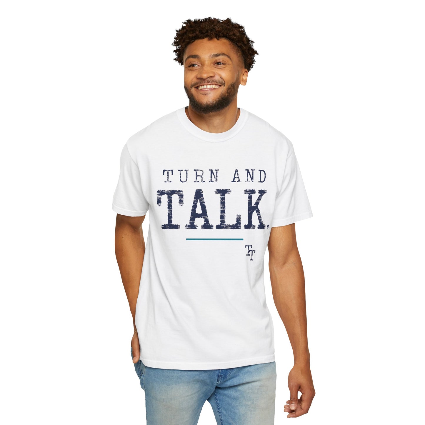 Turn and Talk Teacher Shirt | Classroom Discussion Tee | Teacher Type