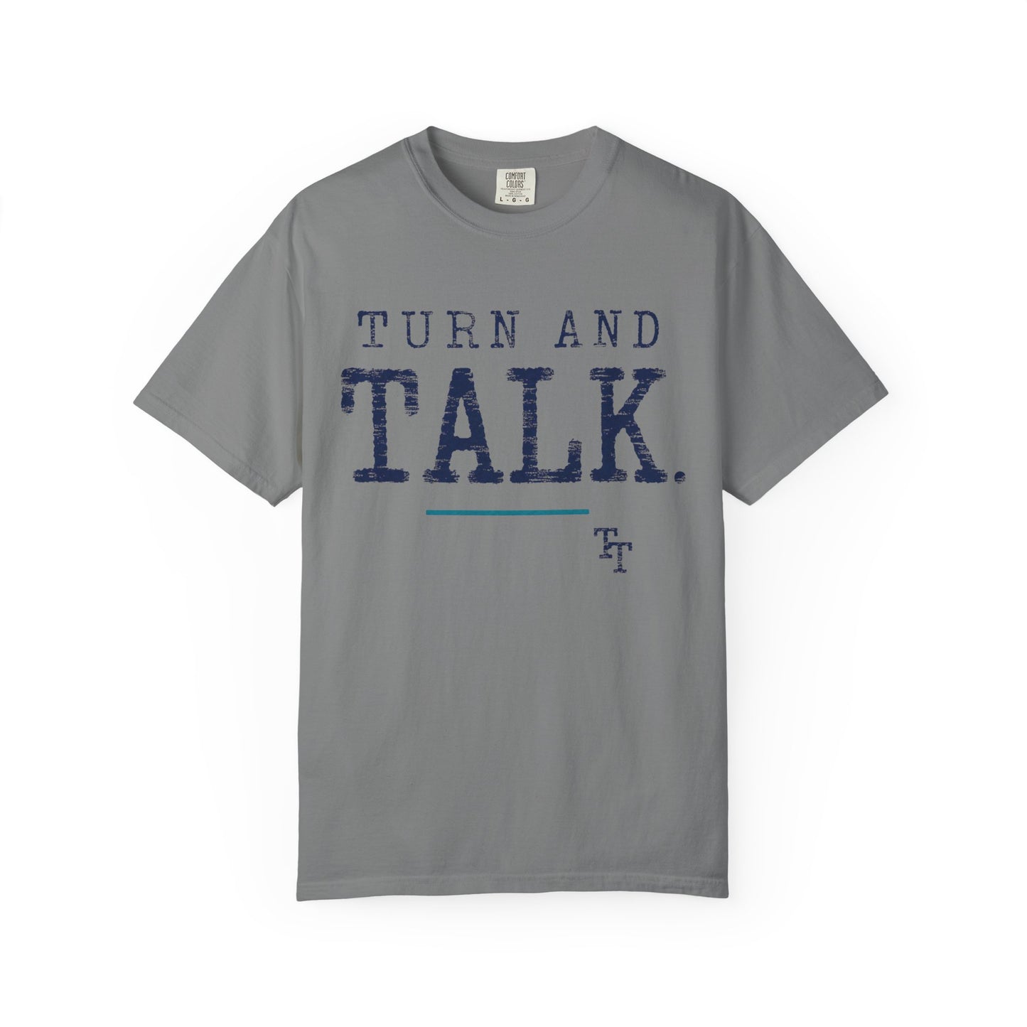 Turn and Talk Teacher Shirt | Classroom Discussion Tee | Teacher Type